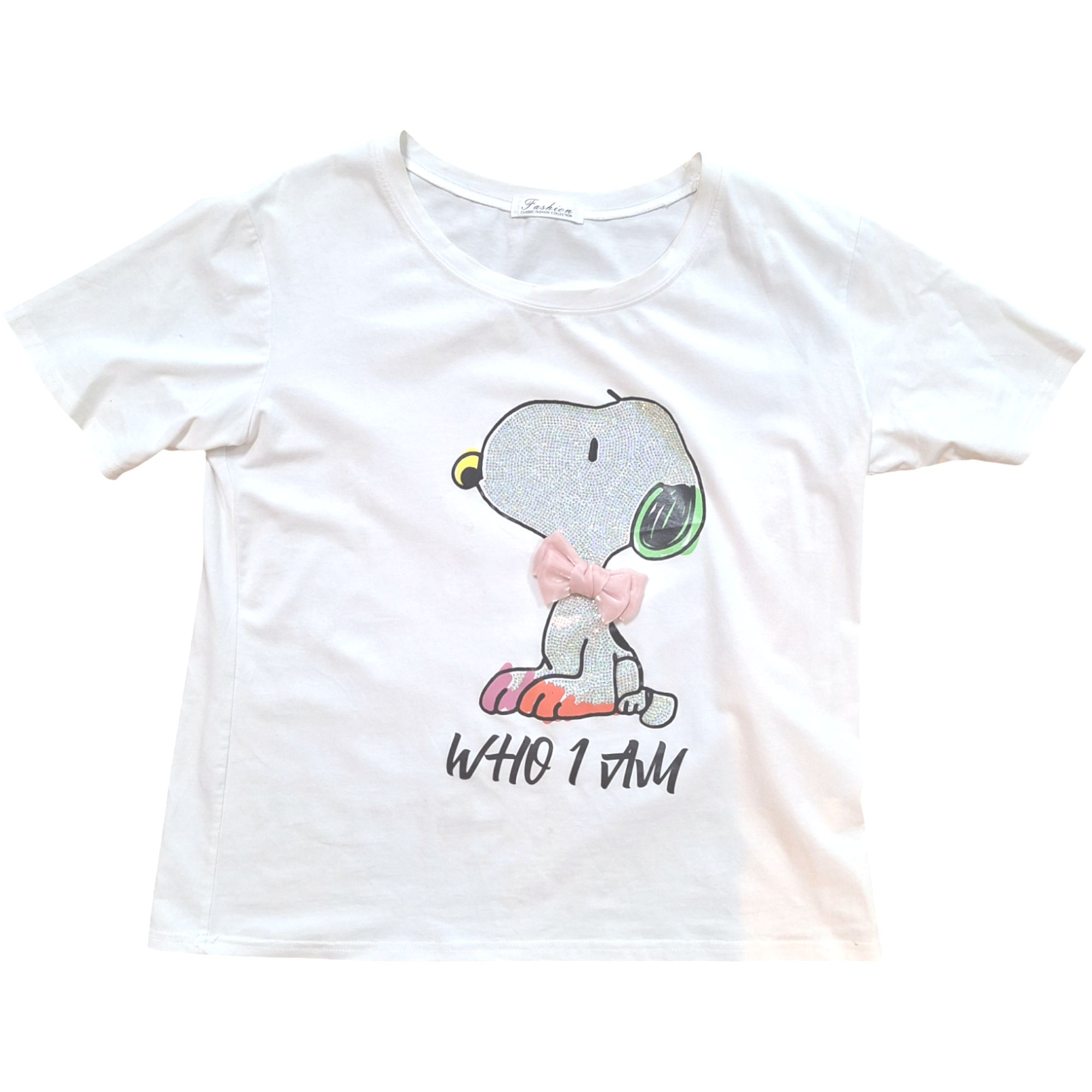 Glitzer T-Shirt Snoop