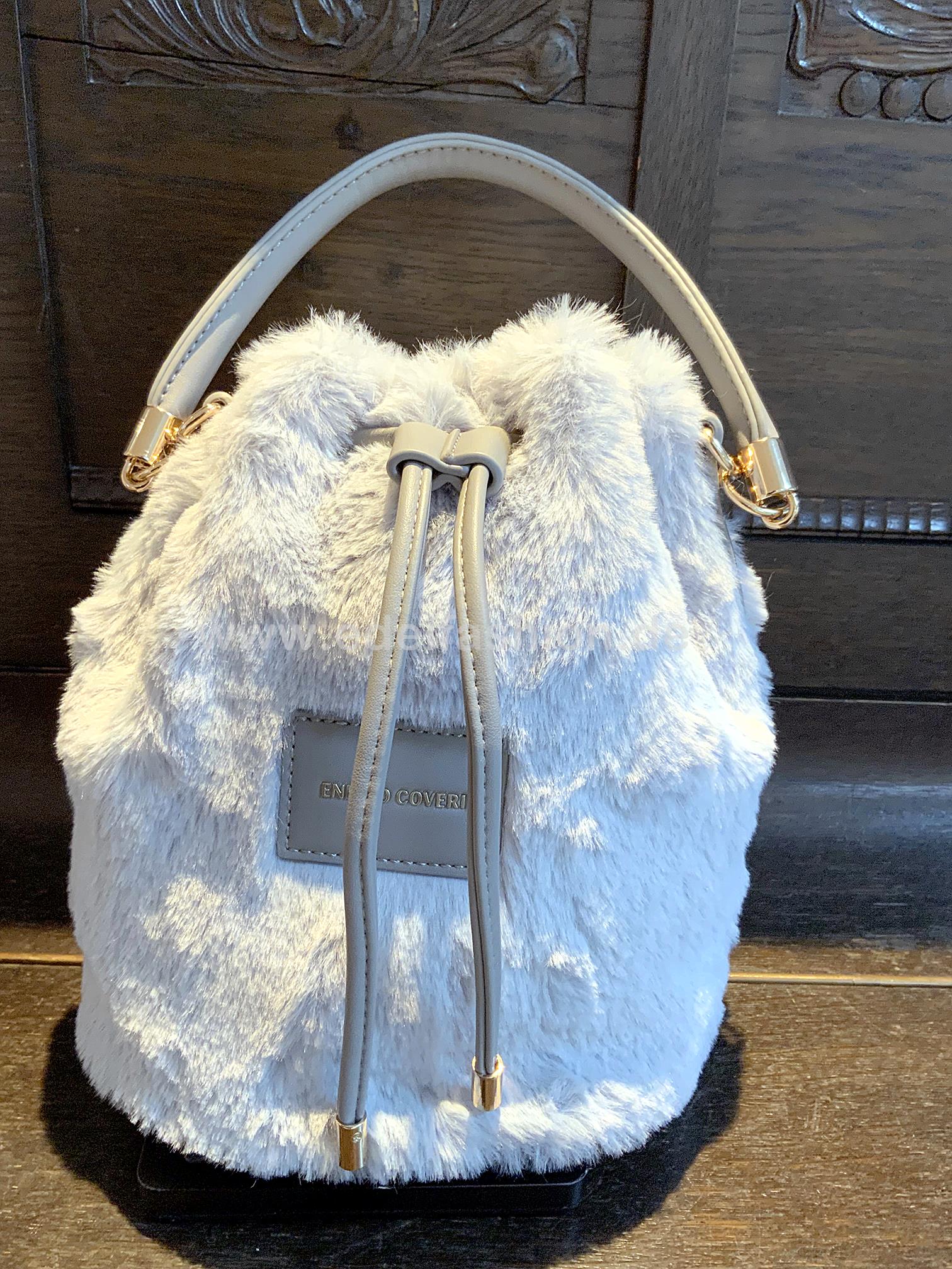 Felltasche taubengraublau