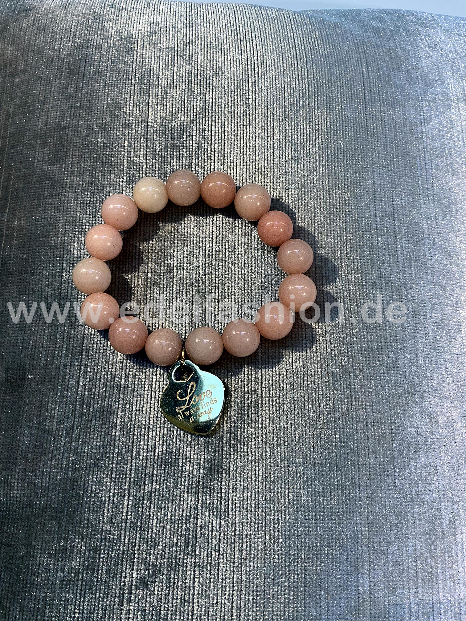 Armband de luxe apricot